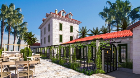 Продаётся Отель - 5 звезд с рестораном, находящийся в 200 м от главной улицы старого исторического  города Дубровник